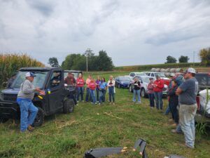 crowd in field